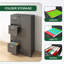 metal frame File Cabinet with 2 Drawers and 1 door-1693079786