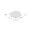 Carreau de porcelaine Hexitile 7 po x 8 po
