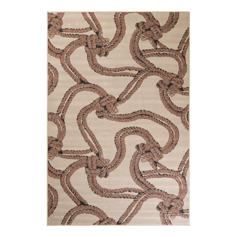Angelys Indoor/Outdoor Area Rug, Rectangle 6'1" x 9'
