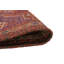 Tapis campagnard fait à la main de style tribal 3 pi 4 po x 4 pi 9 pi