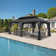 Aluminum Patio Gazebo Permanent Hardtop Gazebos