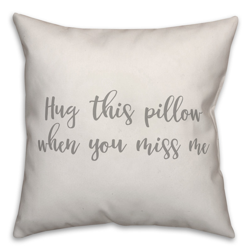  Coussin Hug, Blanc, Housse de coussin