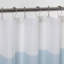 Ensemble de rideau de douche rayé en polyester 13 pièces avec crochets Hodgkins-826922255