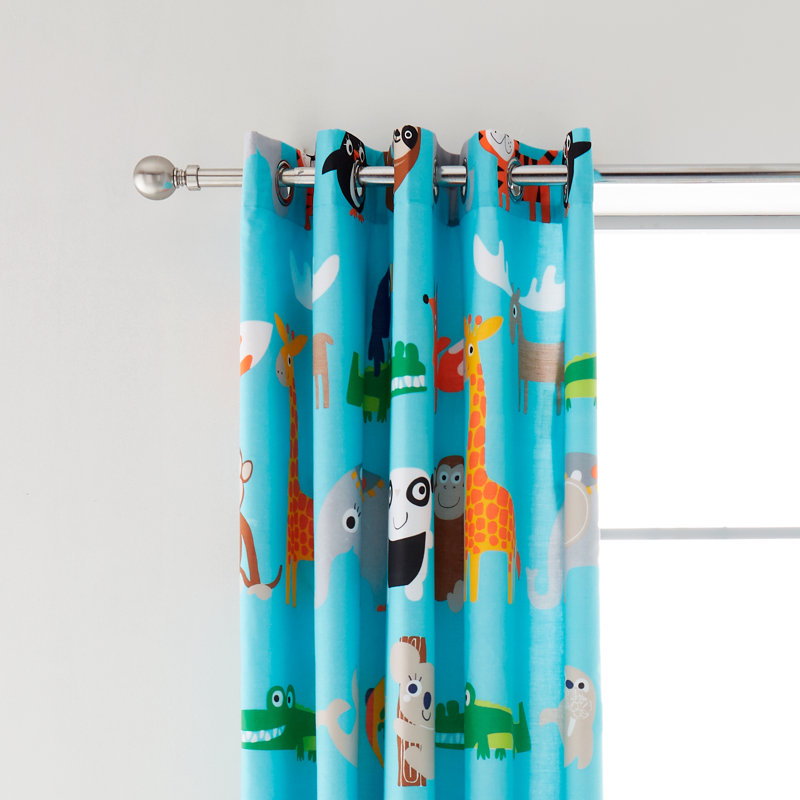 Animal Adventures Eyelet Curtains