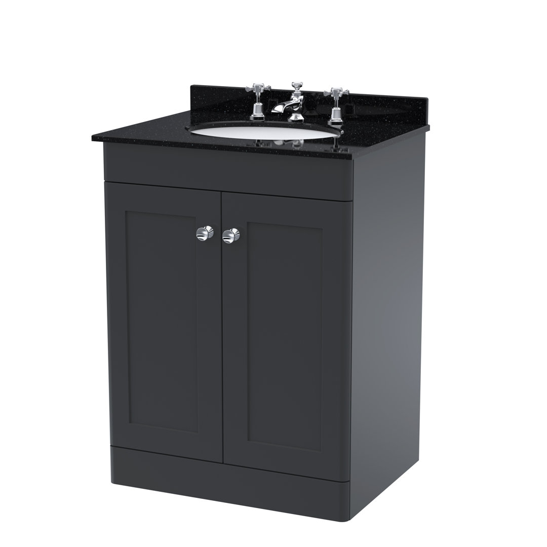 Classique 620mm Single Bathroom Vanity with Vanity Top
