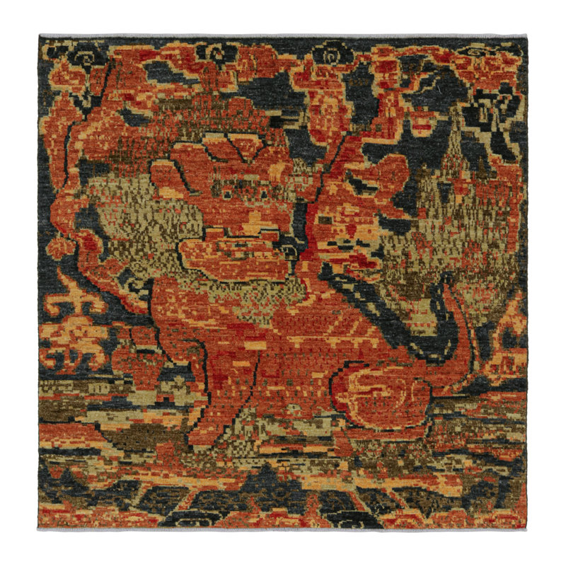 One-of-a-Kind Rectangle 6'2" X 6'1" Area Rug