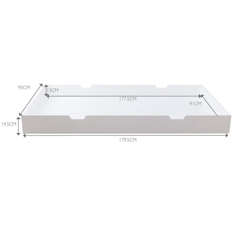 Single (3') Platforms Bed with Trundle by Great Little Trading Co.