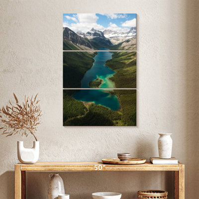 Paysage de montagnes Alvord Assiniboine