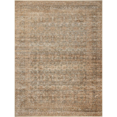 Amber Lewis x Loloi Molly Gold / Blue Area Rug