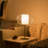 Kouts Table Lamp with Inner Shade and Outer Metal Cage Frame-72248099-72248098