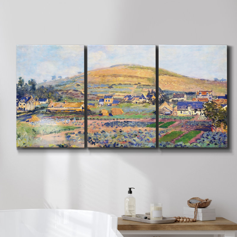 Blue Mountain Peaks II, 3 pièces, H 27 po x l 54 po x P 2 po