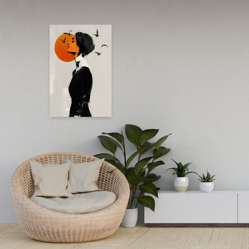 Art contemporain, art contemporain abstrait, H 24 po x l 16 po