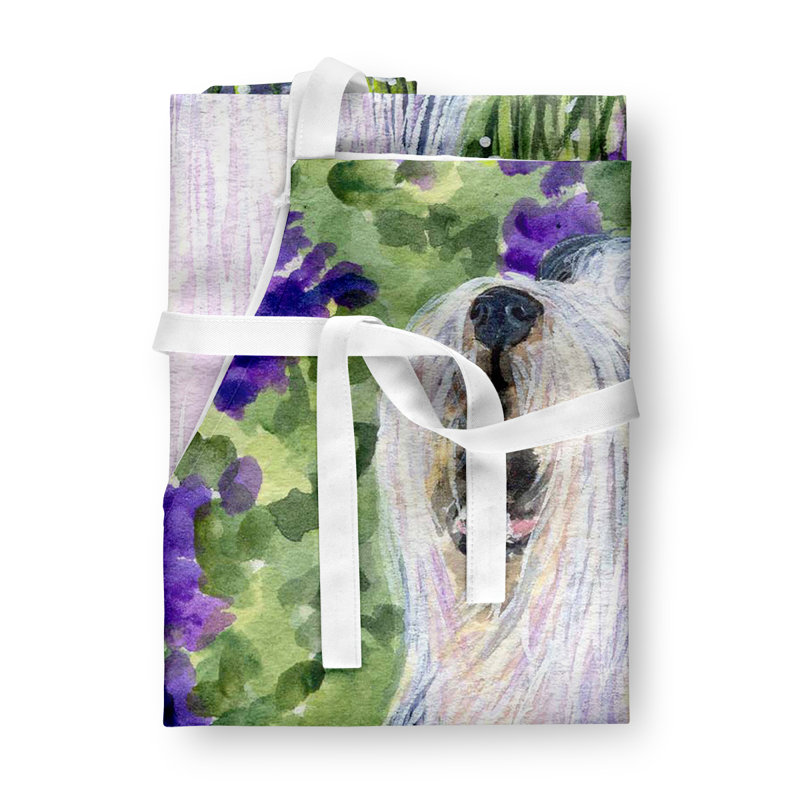 No Pattern Bib Apron