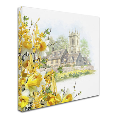 Armand 'Easter Scene' Print on Canvas