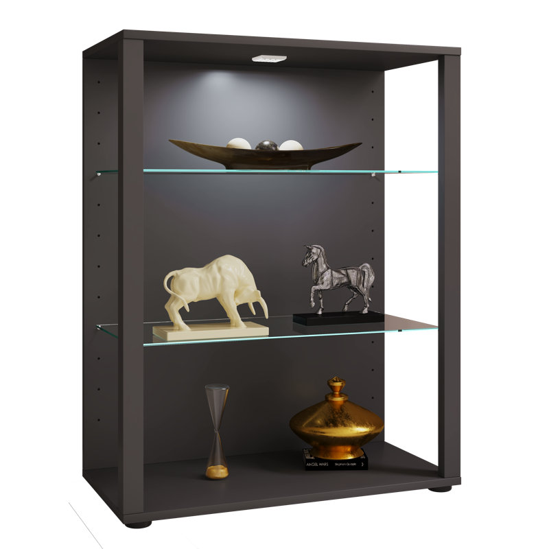 Celisse Display Cabinet, Anthracite