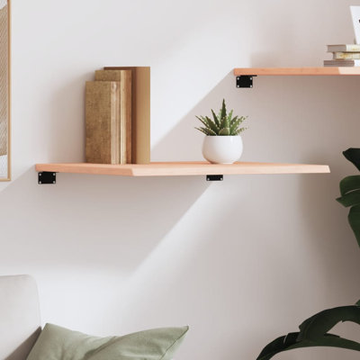 Flagstaff Oak Solid Wood Floating Shelf