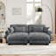 Chaise longue rembourrée de 91 po pour l'intérieur-1928253694