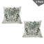 Ensemble de 2 housses de coussin Ambesonne Eucalyptus ivoire et vert laurier-99019688-99019692