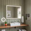 Miroir grossissant et lumineux mural-39034296
