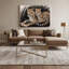 «Big Cats Cheetahs», art mural sur toile noire-111299955