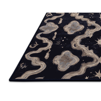 Silky Soft Plush Purple Area Rug