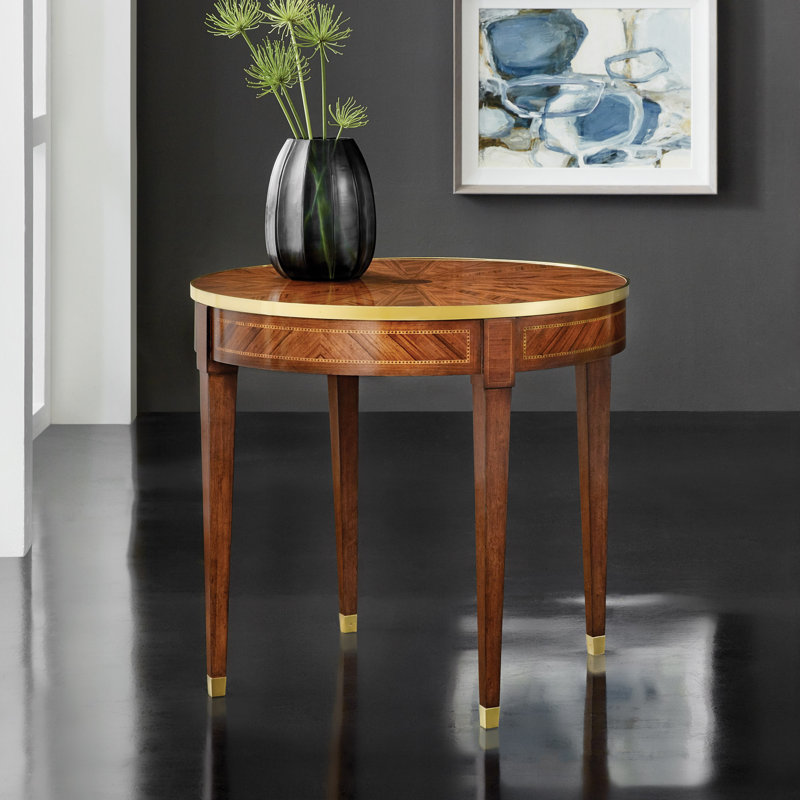 Modern History End Table