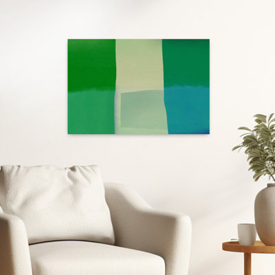 Contemporary Art Abstract Colorful Contemporary Art by Little Dean - Wrapped Canvas Print