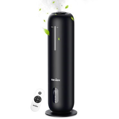 8L Top Fill Large Tank 2.1 Gallons Ultrasonic Cool Mist Humidifiers with Remote and Night Light