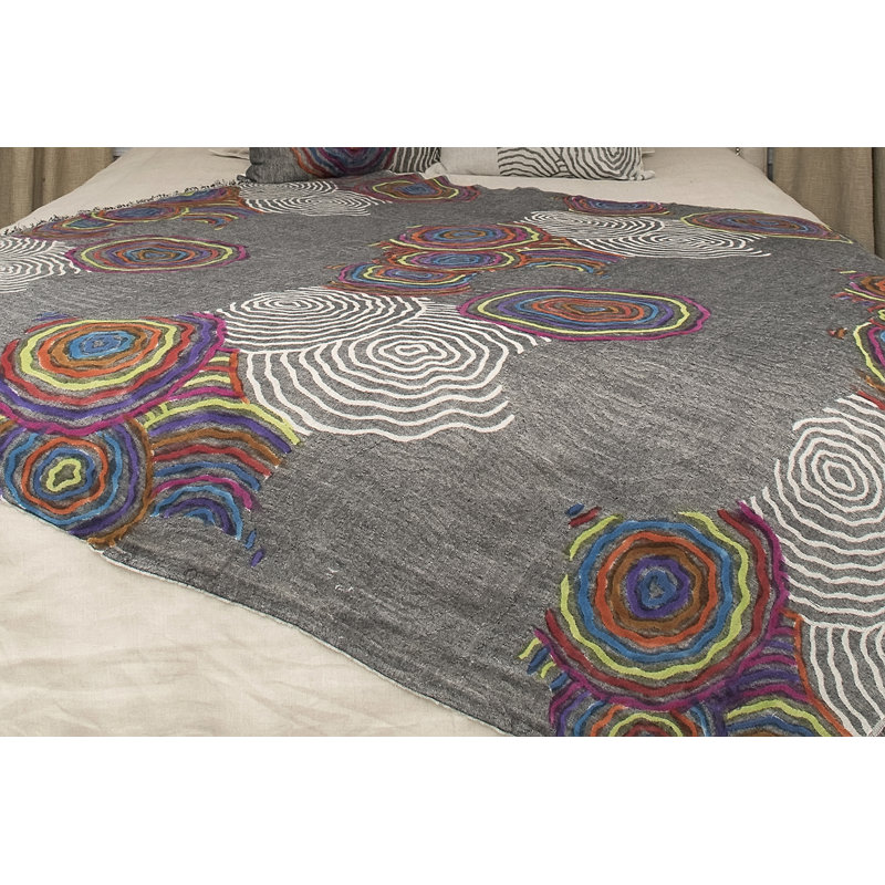 Cerchi Throw Blanket