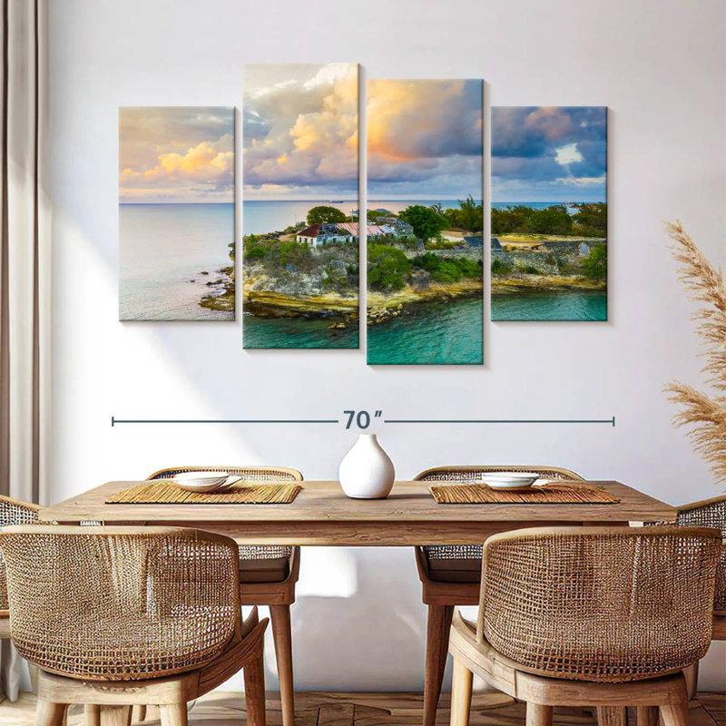 Nicci Fort James Aerial View, 42" H x 68" W