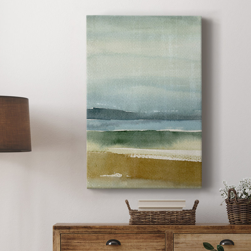 Perspectives ocre II - galerie Cavas personnalisée, H 18 po x l 12 po