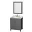 Sheffield 30" Single Bathroom Vanity Set with Mirror-31336508-118233604-118233606