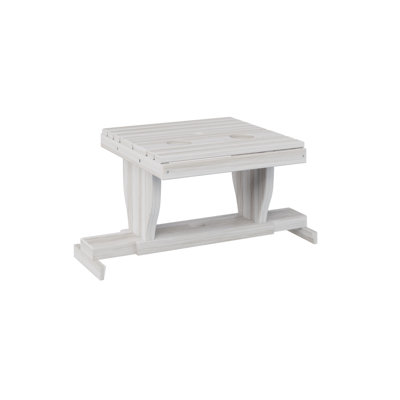 Outdoor Gliding Settee Table