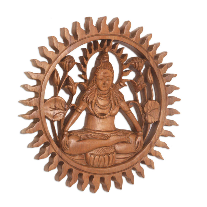 Panneau de suspension en bois shiva aura