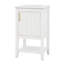 Armoire de rangement de salle de bain moderne de 20 po avec lavabo en céramique, meuble-lavabo autoportant avec porte à fermeture douce, support de rangement et tablette ouverte-2138262858