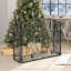 Almore 3 Panel Metal Fireplace Screen