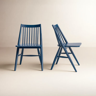 Kloss Solid Wood Slat Back Side Chair