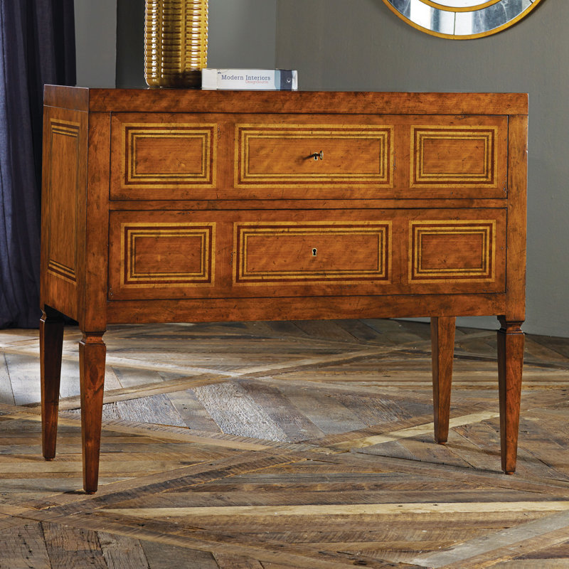 Milan Accent Chest, Oak