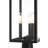 Glenwood 9 Inch Outdoor Post Light in Black