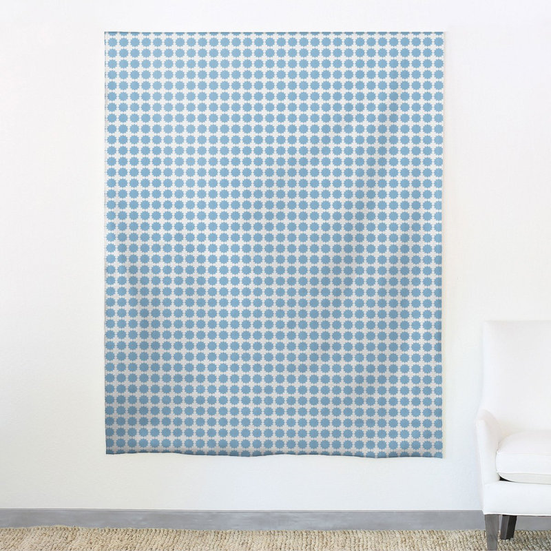 Tissu Darro, Bleu clair