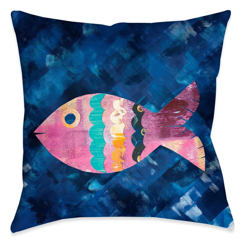 Boho Reef I Indoor Decorative Pillow