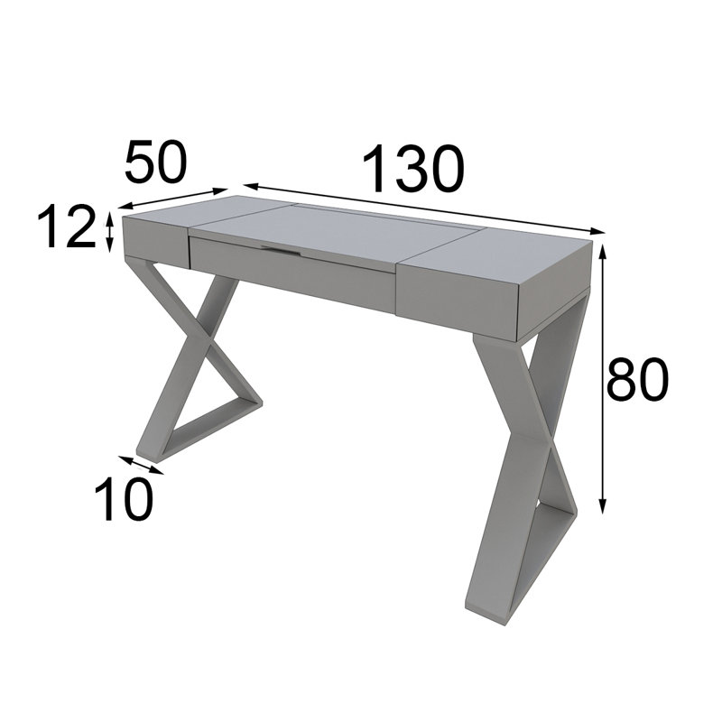 Anbria Dressing Table with Mirror