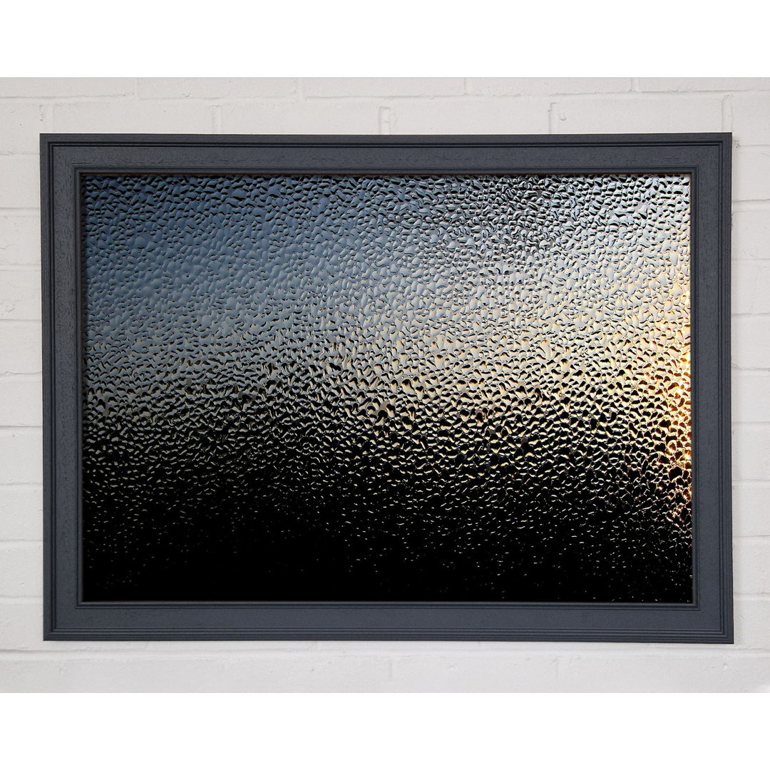 Gerahmtes Wandbild Condensation