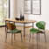 Chaise d'appoint rembourrée Schrader