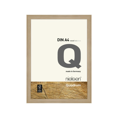 nielsen Quadrum Wooden Picture Frame With Glass Front