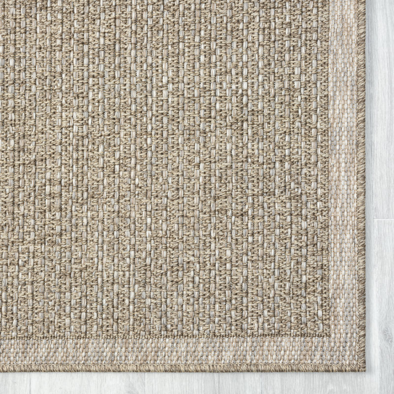 Laurel Foundry Modern Farmhouse® Guillot Flatweave Faux Jute Tan ...