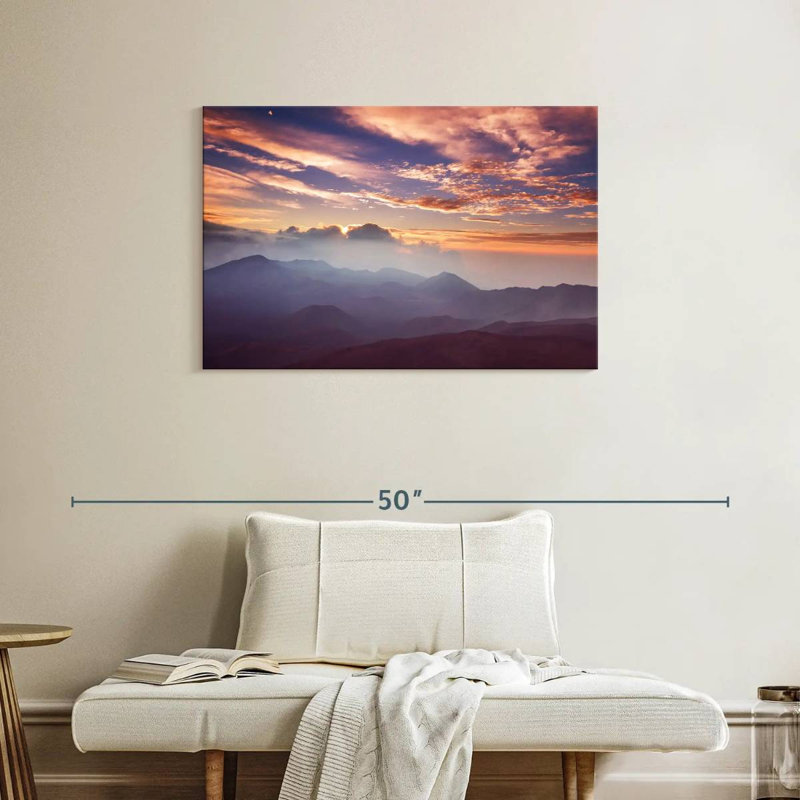 Alvord Haleakala Misty Sunrise, H 24 po x l 36 po