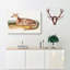 American Deer - Wrapped Canvas-55368880