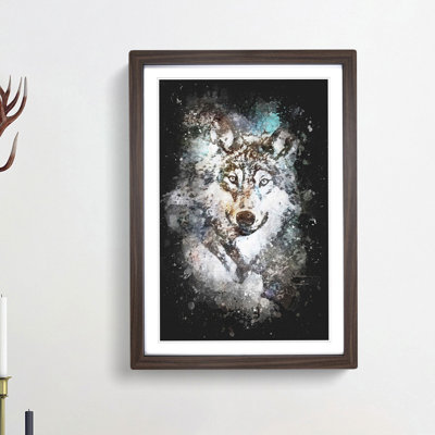 Wolf - Framed Print