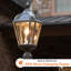 Royal Bulb Solar Light with 3" Fitter Weathered Bronze-1691537372-1665328767